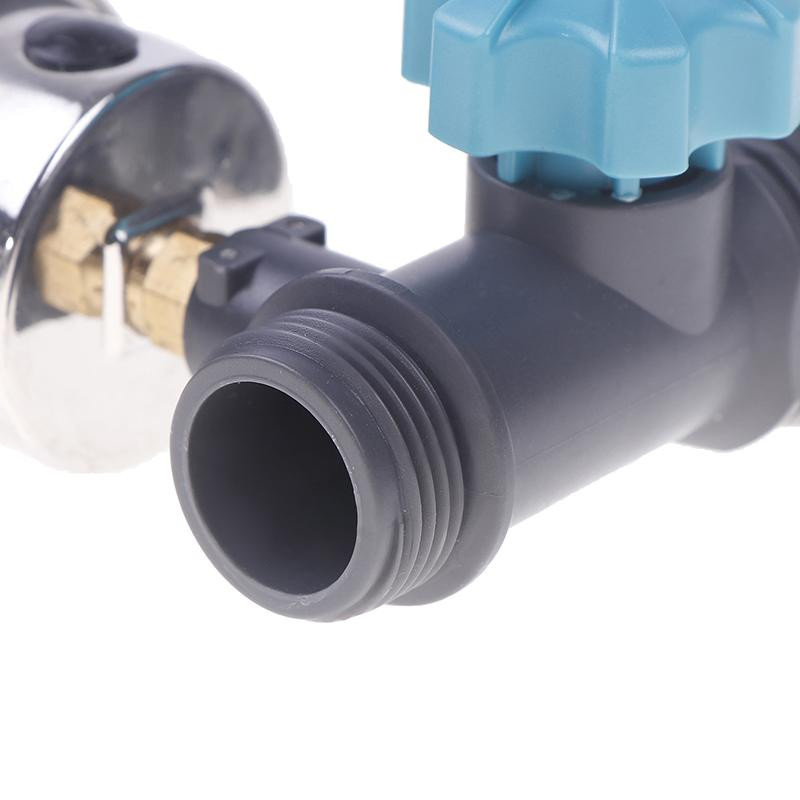 EmilyWoo Einstellbarer Druckregler G3/4'' mit Manometer für die Garten- und Gewächshausbewässerung - Bild 6