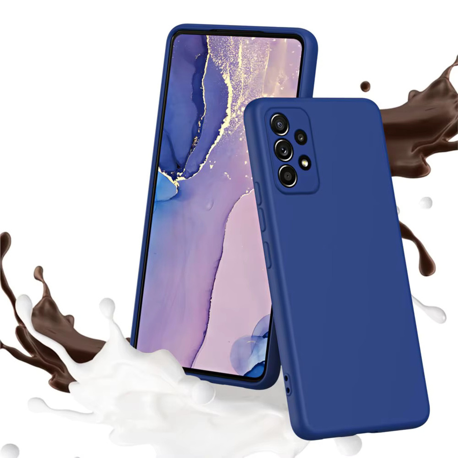 Flüssigsilikon Handyhülle für Samsung Galaxy A-Serie in Purple - Bild 3