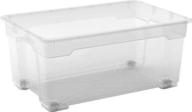 OBI Allzweckbox Santos L, Transparent, B: 26 cm, T: 38 cm, H: 56,5 cm - Bild 1