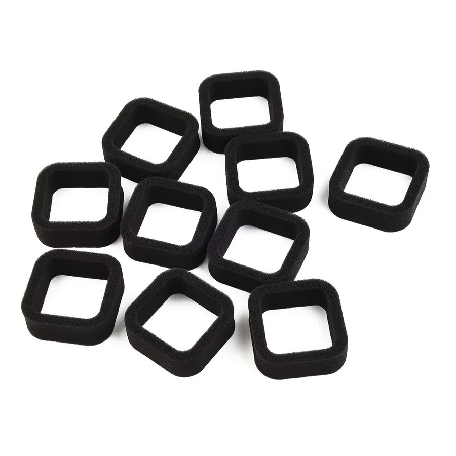 10er Set Luftfilter für TH23D String Trimmer in Schwarz von DAZZLEEX - Bild 3