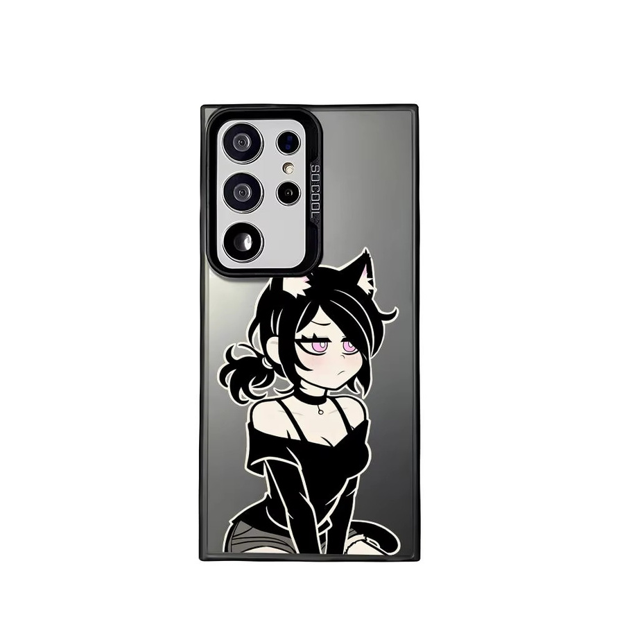 Stoßfeste TPU Handyhülle Der Sarg von Andy Leyley für Samsung Galaxy S25 S24 S23 S22 S21 Ultra Plus 5G in Schwarz und Multicolour - Bild 4