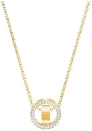 Swarovski Halskette mit Anhänger, Gold, Kristall, Damen - Bild 1