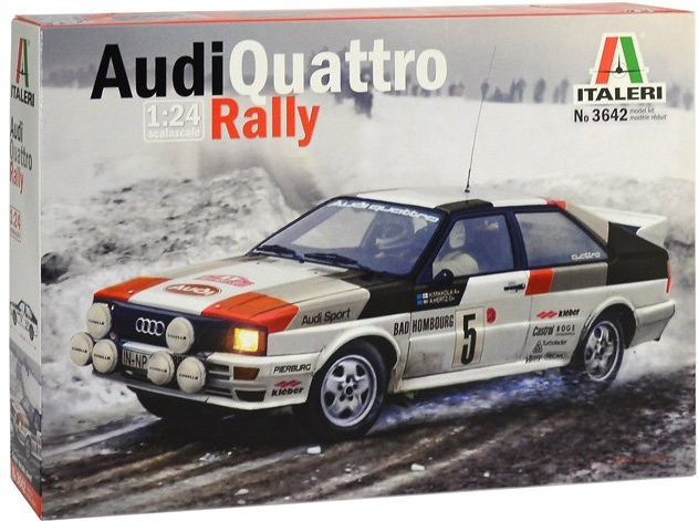 Italeri Audi Quattro Rally, Modellauto, 1:24 - Bild 1