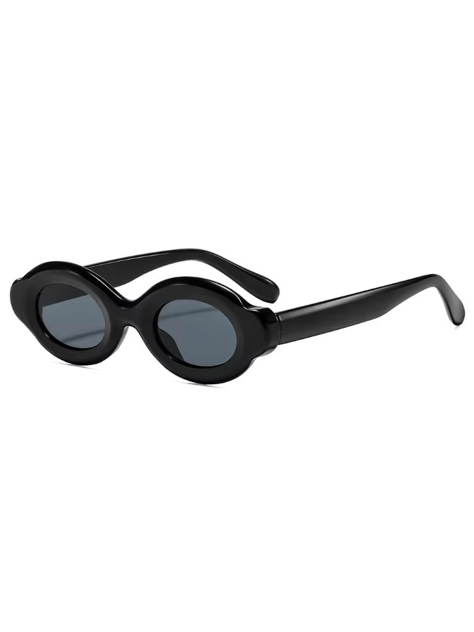 Bubble Bold Frame Sonnenbrille Damen, oval, Vollrand, Kunststoff, Patchwork - Bild 2