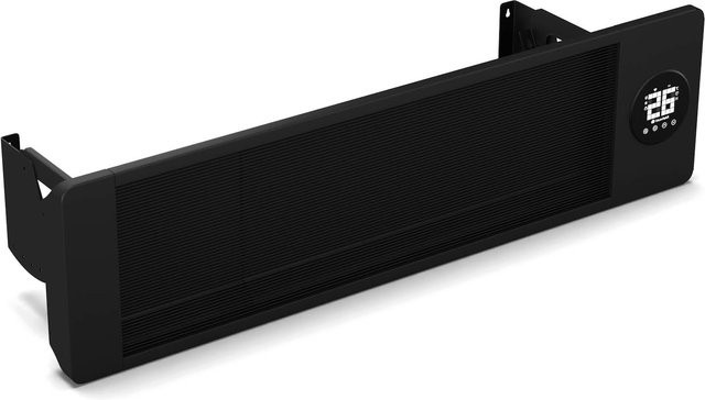 Cosmic Beam Infrarot-Wandstrahler für außen, Matt-Schwarz, 2500 Watt, IP44, 5 bis 50 Grad, bis 20 m² - Bild 1
