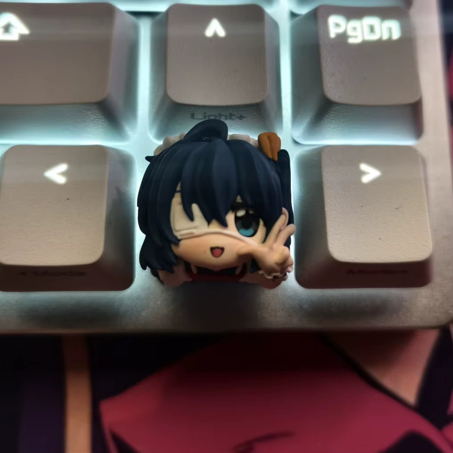 Lobo Keycap Rikka Takanashi Anime Single 3D Resin Esc Keycap für mechanische Tastaturen in Multicolour - Bild 3