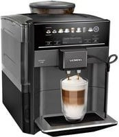 Siemens EQ.6 plus s100 TE651319RW Kaffeevollautomat mit Milchaufschäumer in Schwarz - Bild 1