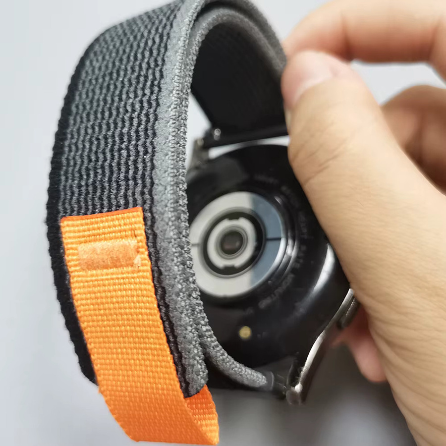 Cor Uhrenarmband Nylon, Schwarz, Unisex - Bild 3