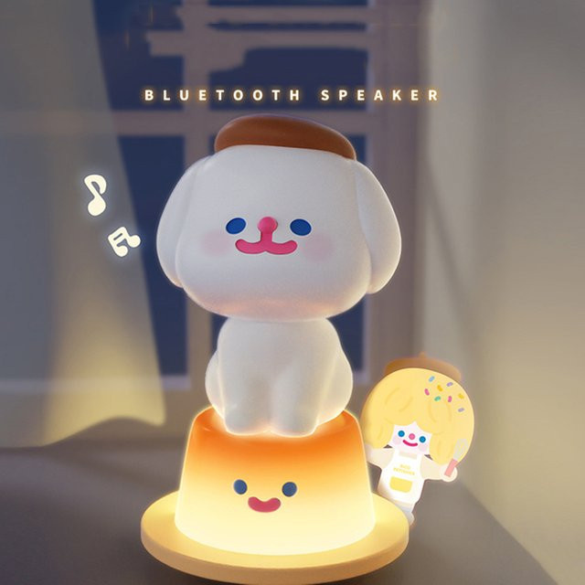 Original Rico Pudding Welpe, Bluetooth Lautsprecher, Tier Figur - Bild 1