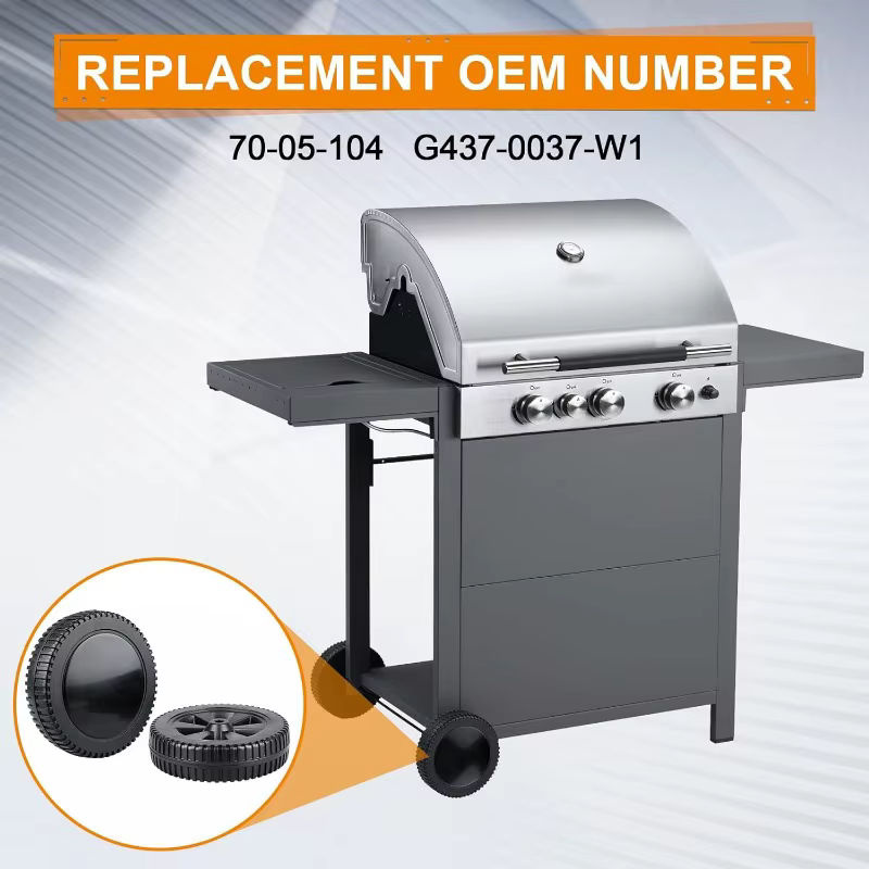 Charbroil Multifunktionale Grillräder Ersatzteile für verschiedene Grillmodelle - Bild 5