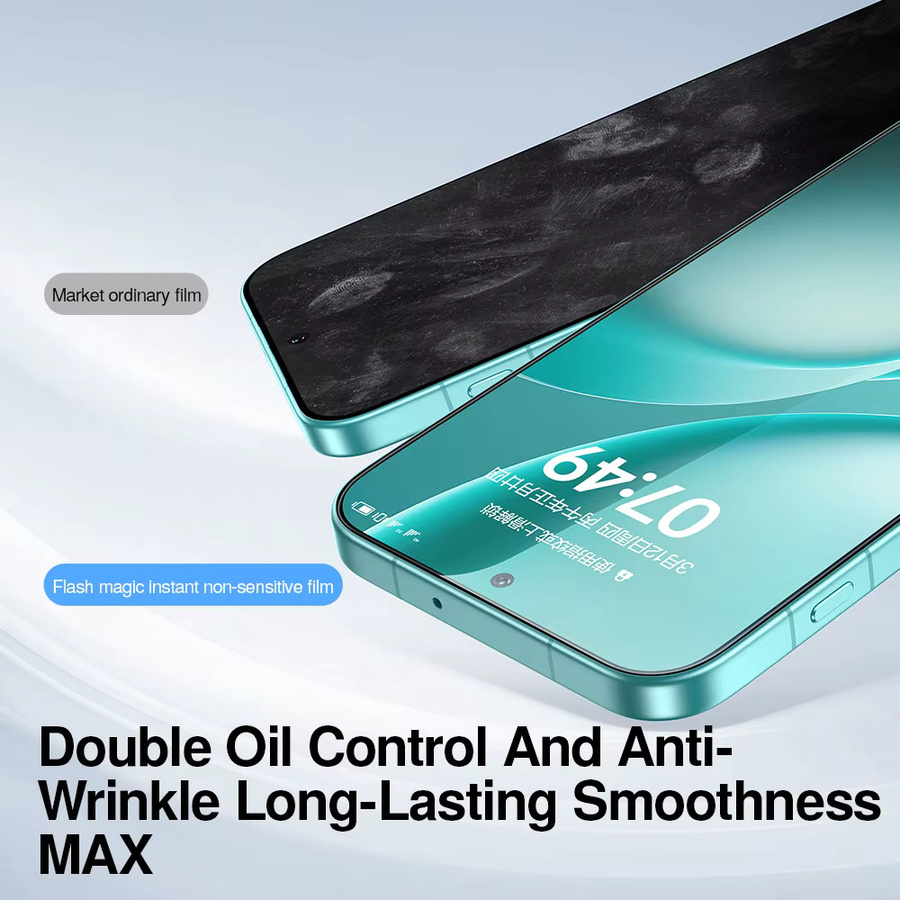 SmartDevil Staubfreier Displayschutz für OPPO Find X9s Pro und Find X9 Ultra, HD-Hartglasfolie, Transparent - Bild 3