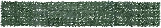 vidaXL Balkon-Sichtschutz mit dunkelgrünen Blättern, Breite: 500 cm, Höhe: 75 cm - Bild 1