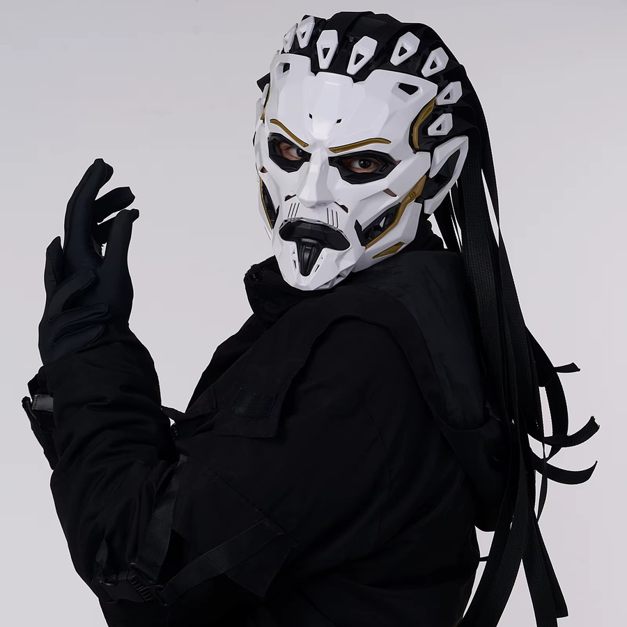 JAUPTO Witcher Maske, Fantasy, Gesichtsmaske, Cosplay-Zubehör - Bild 2