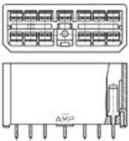 TE Connectivity 172034-1 Tray - Bild 1