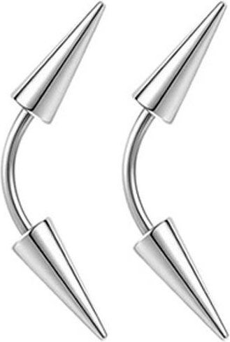 Piercing Barbell, Edelstahl, Silber, Herren - Bild 1