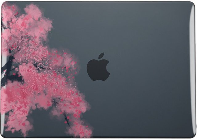 EGYAL Laptoptasche mit Blumen-UV-Druck für MacBook Air 13 M4 und MacBook Pro 14 16 in Multicolour - Bild 1
