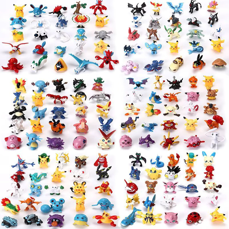 TAKARA TOMY Pokémon Actionfiguren, 144-teiliges Set - Bild 4