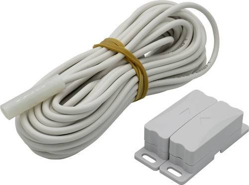 Schabus SHT 3010 Reed-Kontaktschalter Tür-Fenster-Sensor in Weiß - Bild 1