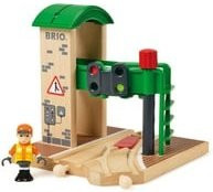 BRIO World Signal Station Bahn rot - Bild 1