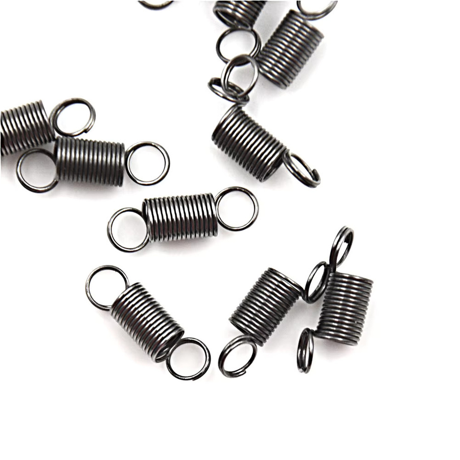 10 Stück JETTING Zugfedern aus Edelstahl mit Haken in Silber, Länge: 6 mm, Streckmaß bis 30 mm - Bild 2