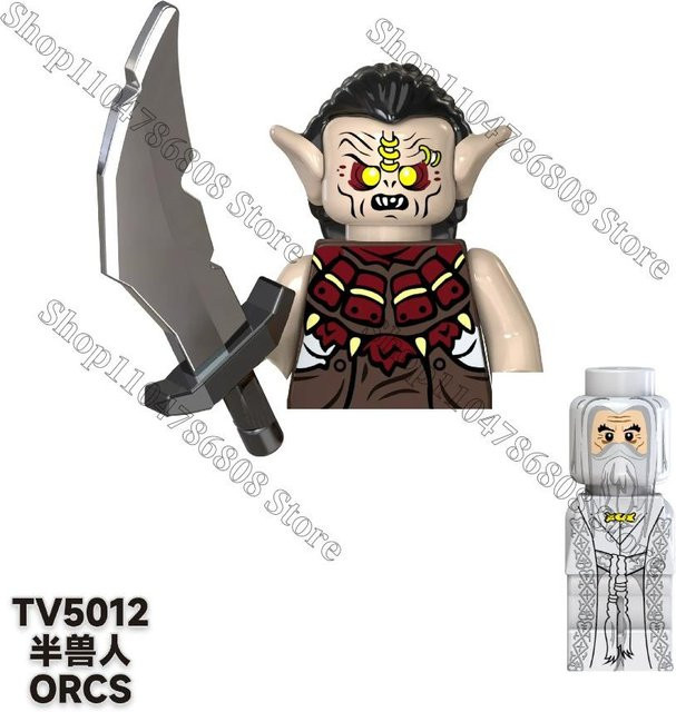 KÖNIGREICH DER TIER Herr der Ringe ORCS Modellbausteine 6-12 Jahre - Bild 1
