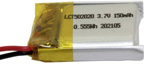 Sol Expert 21005 Micro-LiPo-Akku für 1:87 Modelle, B/H/T: 20 x 20 x 5 mm - Bild 1