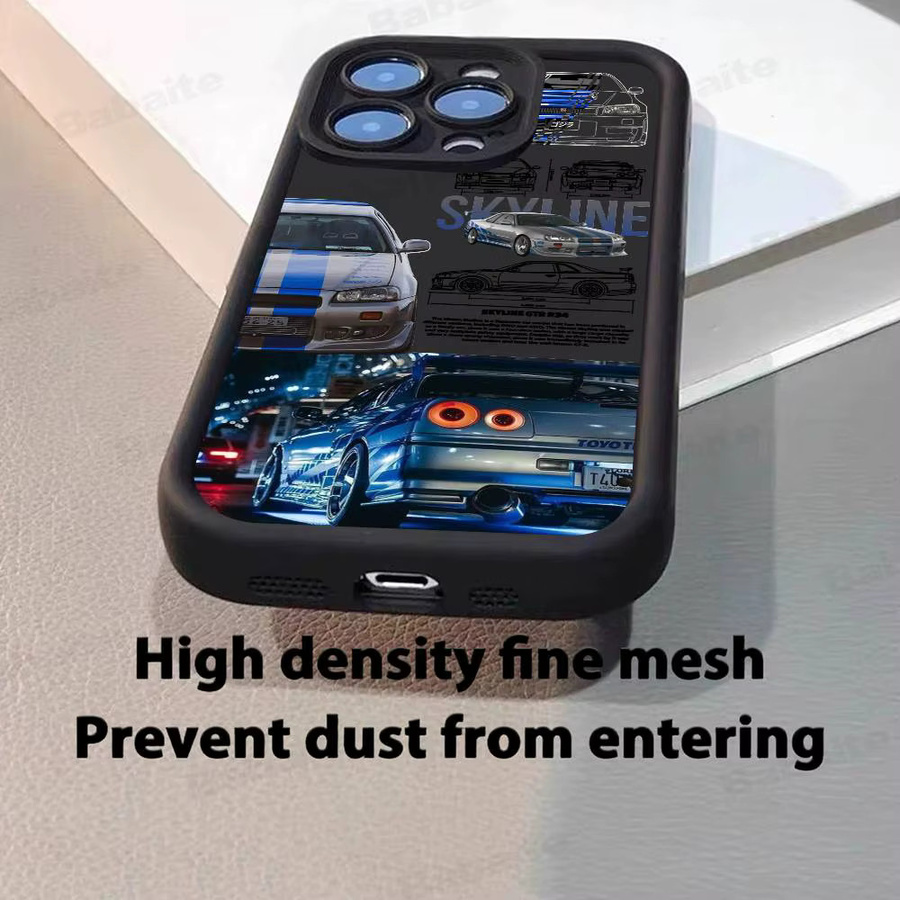 Silikon-Handyhülle F-Fast And F-Furious R-R34 für iPhone 17 Pro Max 16 15 14 13 12 11 Plus und 17 Air - Bild 2