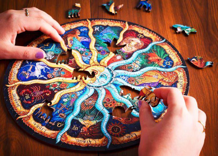 Matgames Puzzle Animaux Lune, Holzpuzzle, 119 Teile, ab 12 Jahre - Bild 3