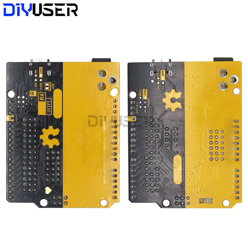 DIYUSER UNO R4 Minima Typ-C USB ESP32-S3 WIFI Edition Entwicklungsboard in Schwarz - Bild 2