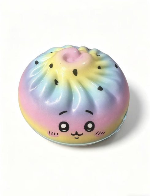 Knödel-Squishies, Buntes Brötchen-Spielzeug, Stressabbau Fidget-Spielzeug - Bild 1