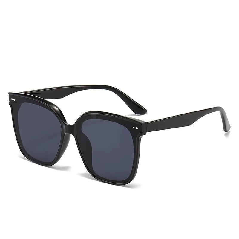 Sonnenbrille quadratisch, Vollrand, Kunststoff, schwarz, Unisex - Bild 3