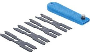 BGS 4-in-1 Sicherungsring-Werkzeug-Satz Zoll in Blau - Bild 1