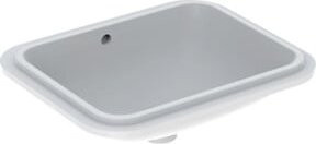 Geberit Unterbau-Waschtisch VariForm aus Keramik in Weiß, B: 53 cm, T: 44 cm - Bild 1