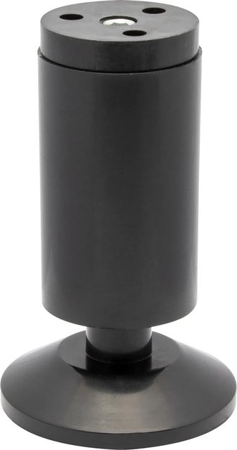 Wagner Möbelfuß mit Softgleiter QuickClick in Schwarz, Höhe: 10 cm, Durchmesser: 3,8 cm - Bild 1