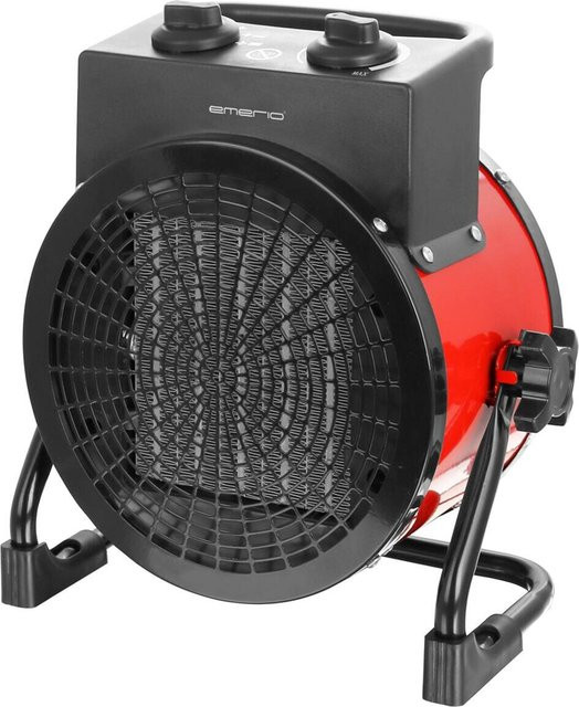 Emerio Keramik-Heizlüfter FH-128620 mit 3000 W und Thermostat, B/H/T: 13,6 x 27,1 x 25,9 cm - Bild 1