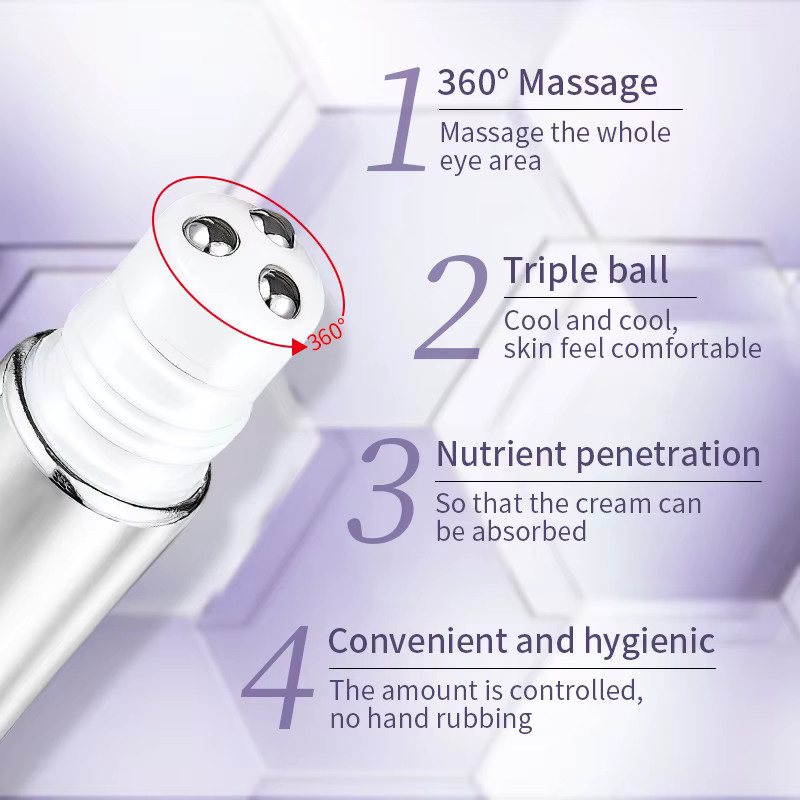 O'CHEAL Augencreme Roller mit Hyaluronsäure, Unisex - Bild 3