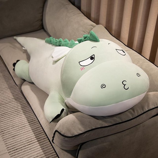 Yiran toy Dinosaurier Plüschtier, Grün, 140cm - Bild 1