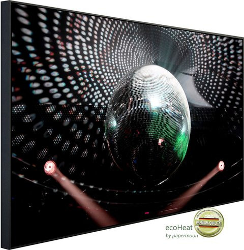 papermoon Infrarotheizung EcoHeat Discoball mit Matt-Effekt in Bunt, App-Steuerung und Überhitzungsschutz - Bild 1