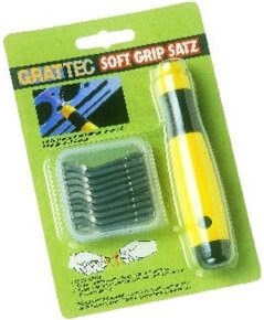 GRATTEC Entgratwerkzeug-Satz SOFTGRIP 0 IBT in Gelb - Bild 1