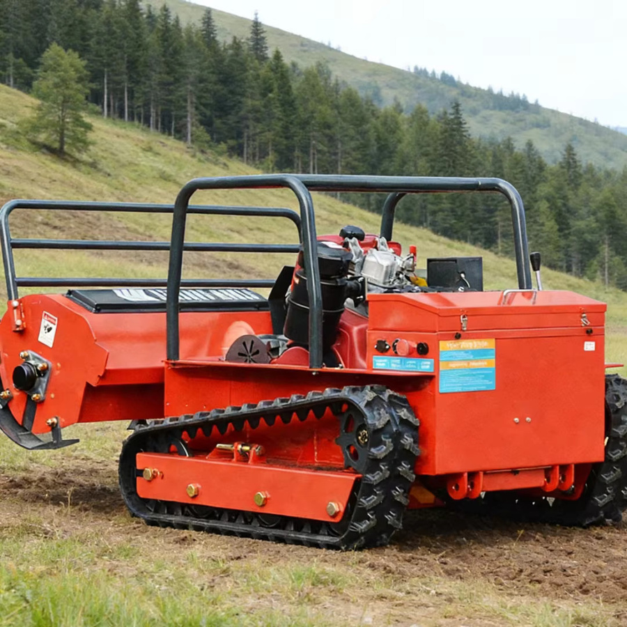 RELYMG Profi-Rasenmäher mit Schlegelmähwerk und Multi-Blade-Disc in Rot - Bild 2