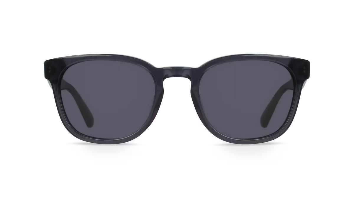 Fielmann LN 007 SUN Sonnenbrille, Vollrand, Panto, Acetat, Unisex, grau, transparent - Bild 1
