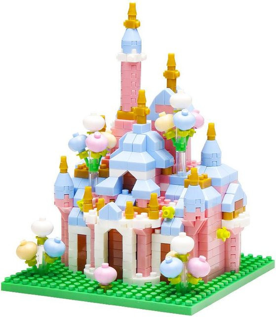 Linyi toy Burg Fee Bausteine Set bunt - Bild 1
