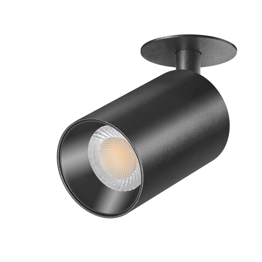 Luxvenum Einbau-Deckenleuchte SIGNATURE LED dimmbar in Schwarz oder Weiß mit 93 CRI und 60 Grad Reflektor - Bild 1