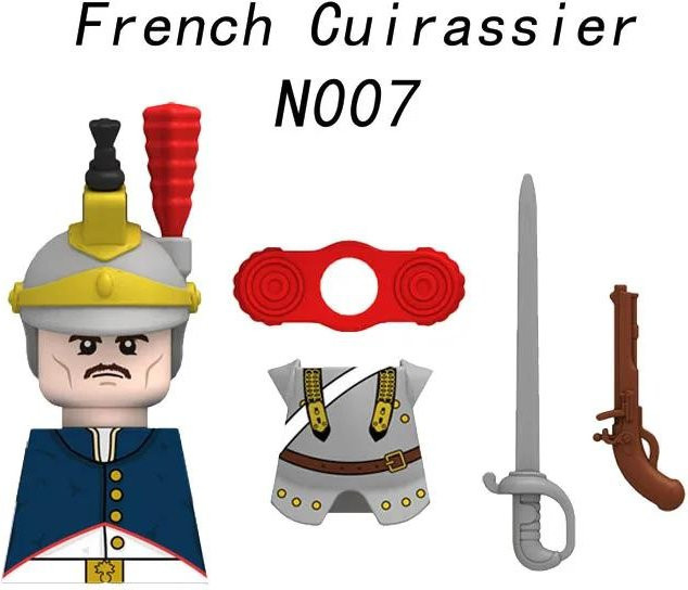 Mittelalterliche Napoleonic War Soldaten Figuren, Britische Französische Füsiliere, ab 14 Jahre - Bild 1