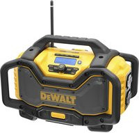 DEWALT Akku- und Netz-Radio DCR027-QW Baustellenradio mit DAB+, FM und Bluetooth in Schwarz und Gelb - Bild 1
