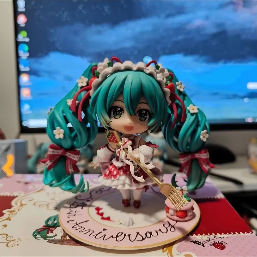 Bandai Hatsune Miku Erdbeerkuchen Nendoroid # 1939, Actionfigur - Bild 3