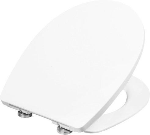 Cornat WC-Sitz CASAL aus Thermoplast in Weiss mit Softclose-Funktion und Quick-Release, oval, B/T/H: 47,0 x 37,0 x 5,9 cm - Bild 1