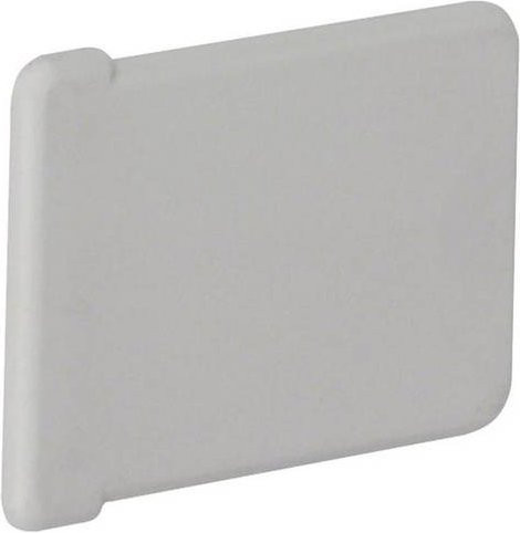 Hager Endstück B4002547030 Grau B: 25 mm, H: 40 mm - Bild 1