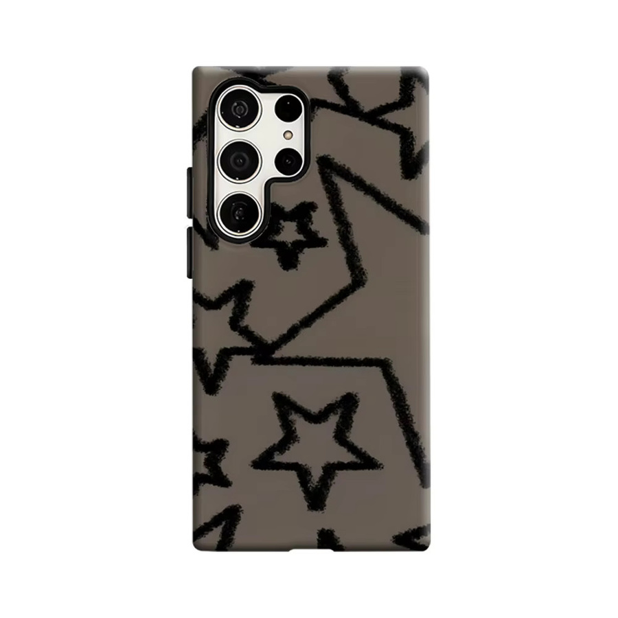 Sandy Stars Stoßfeste Handyhülle mit Doppelschicht für Samsung Galaxy S25 Ultra, S24 und S23 Ultra Plus - Bild 6