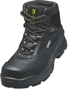 Uvex Sicherheitsstiefel S3 aus Leder in Schwarz, Größe 40 - Bild 1